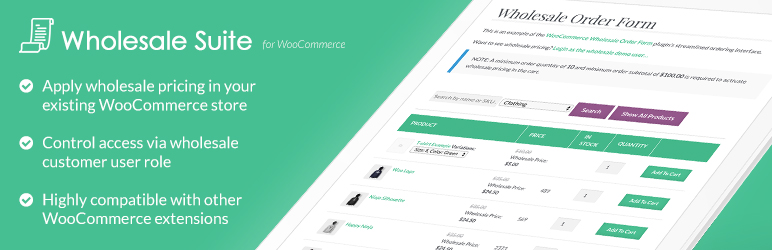wholesale for woocommerce